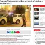 hồng đăng và hồ hoài anh bị cáo buộc hiếp dâm cô gái 17 tuổi